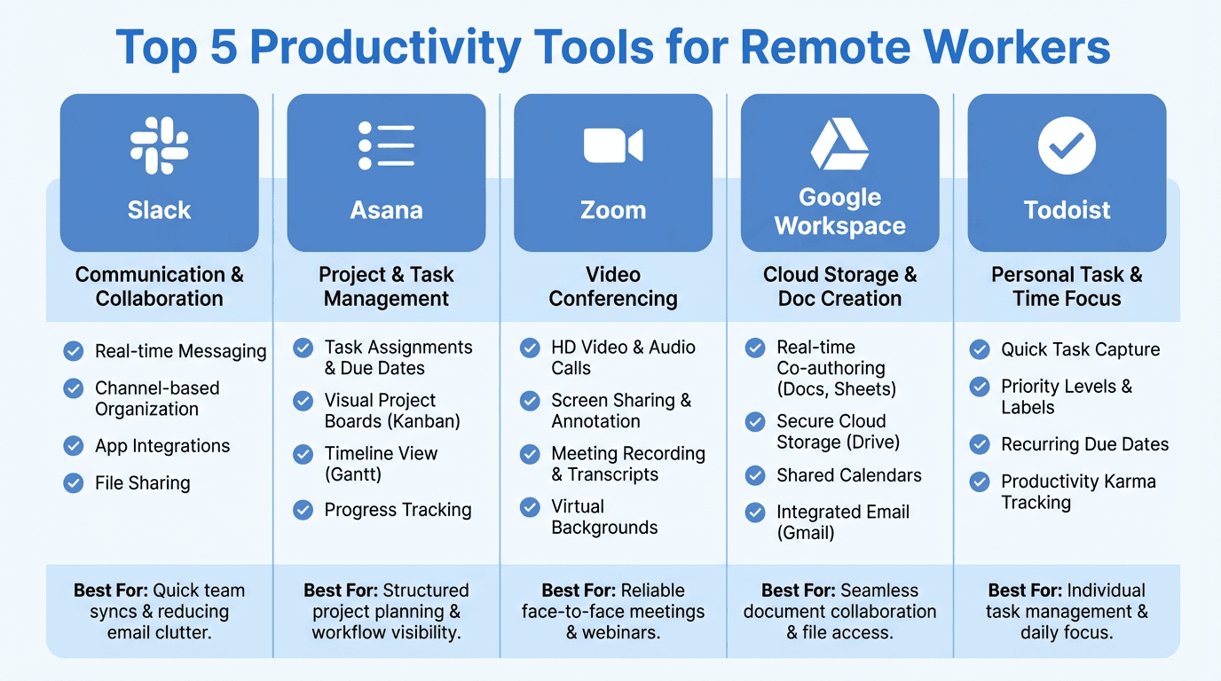 Modern style infographic example